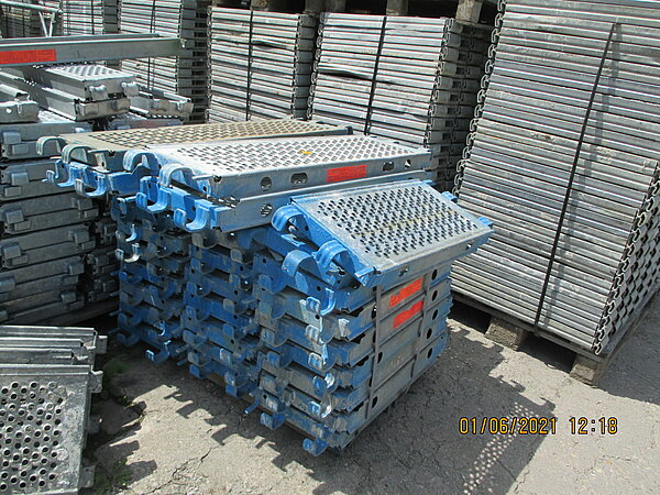 O - Stahlboden T9, 0,32m breit, 0,73m x 0,32m