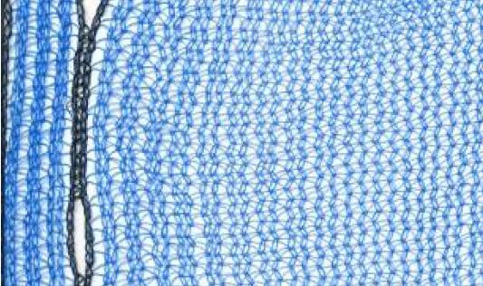 Seitenschutznetz 2,00 x 10,00 m, ohne Gurtschnellverschluss
