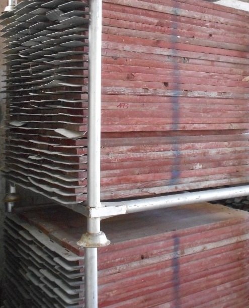 U - Bordbrett Holz, für Längs- und Stirnseite, 1,09m x 0,15m