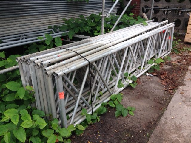 Gitterträger, Alu 6,25 m x 0,45 m