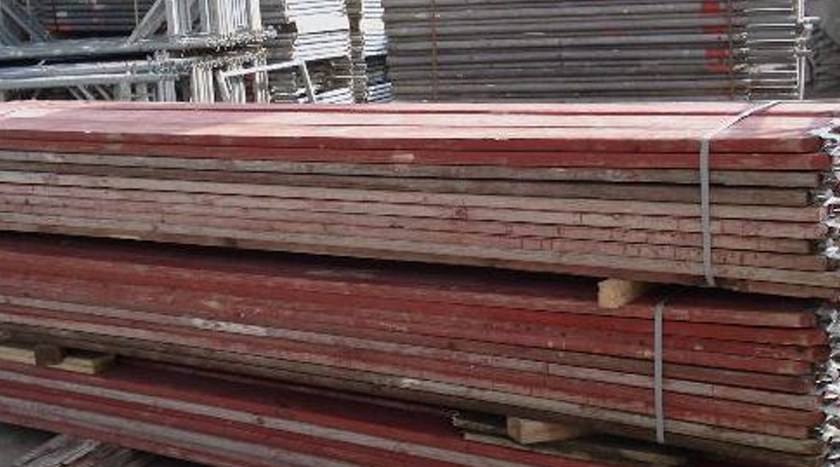Bordbrett für Längsseite Holz, 3,07m x 0,15m