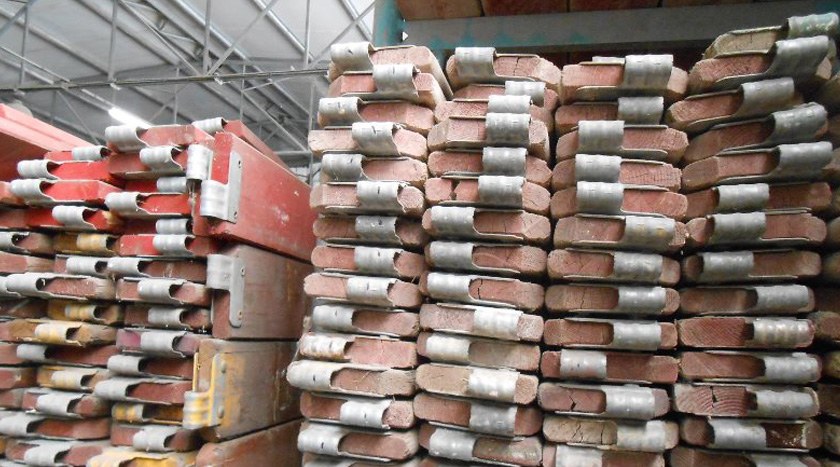 Bordbrett für Längsseite Holz, 0,73m x 0,15m