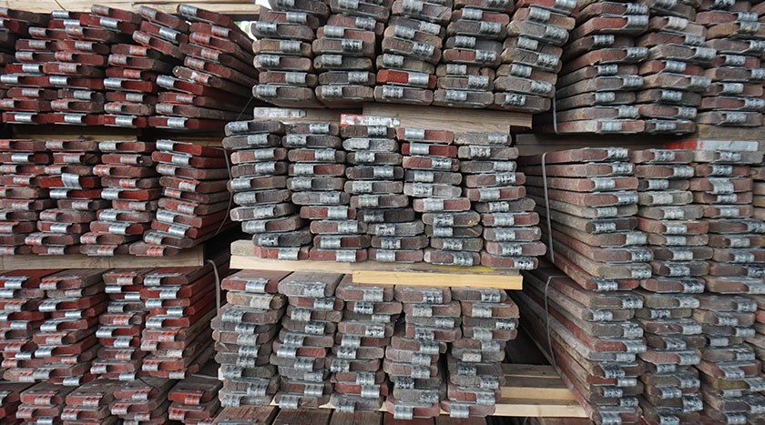 Bordbrett für Stirnseite Holz, 1,09m