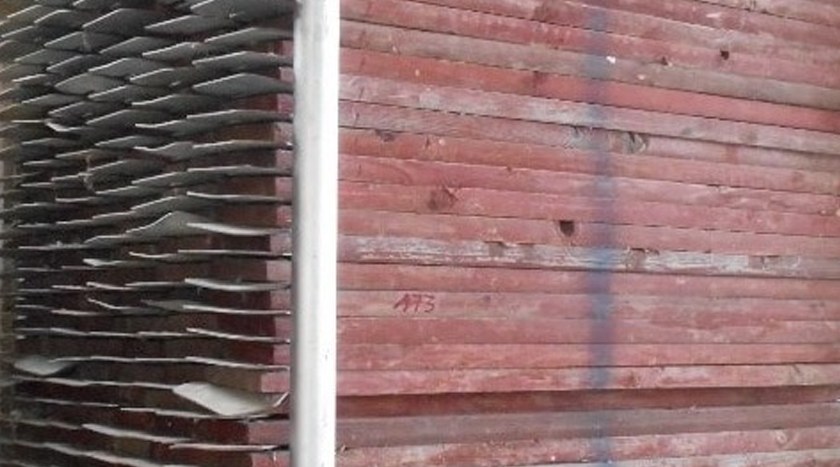 U - Bordbrett Holz, für Längs- und Stirnseite, 2,07m x 0,15m